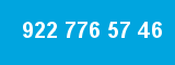 922 776 57 46 922 776 57 46